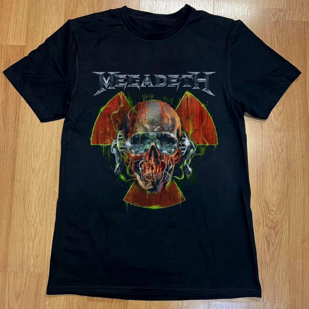 Rare! Megadeth Vic Rattlehead Graphic T-shirt, Unisex Black T-shirt, Size S-5XL Unisex T-Shirt XXXL