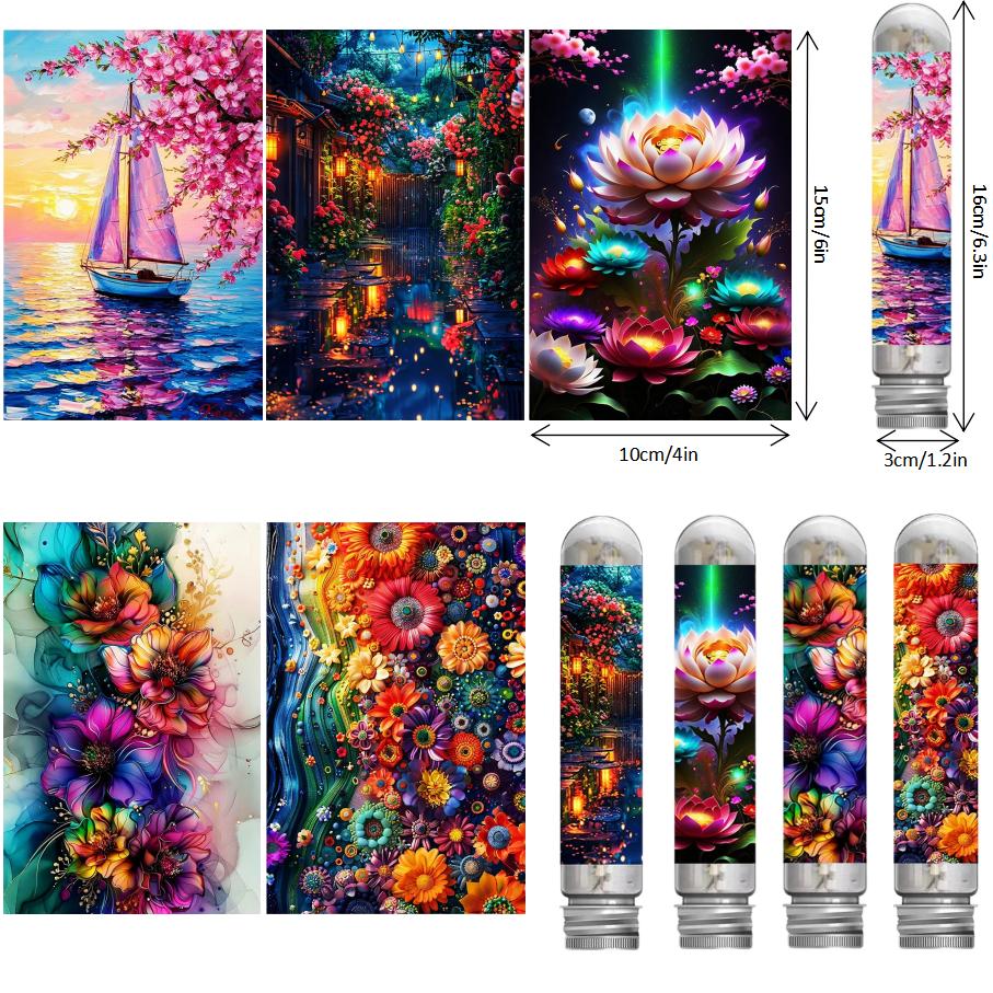 5 Packs Adult Mini Test Tube Puzzle Jigsaw Funny Educational Game Home Decor Birthday Halloween Thanksgiving Christmas Gifts