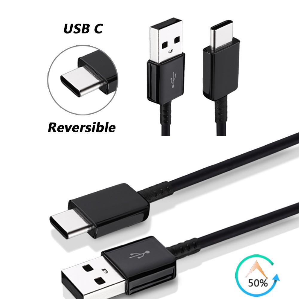 1.2m Type-C Fast Charging Data Cable for S8/S10 Mobile Phones