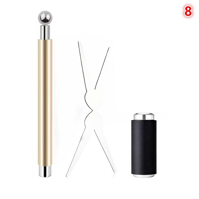 Cat Eye Nail Magnet Tool Set, French Tips Cat Eye Heart Magnets Nail Magnet Stick Cat Eye Gel Polish Magnets Tools Manicure