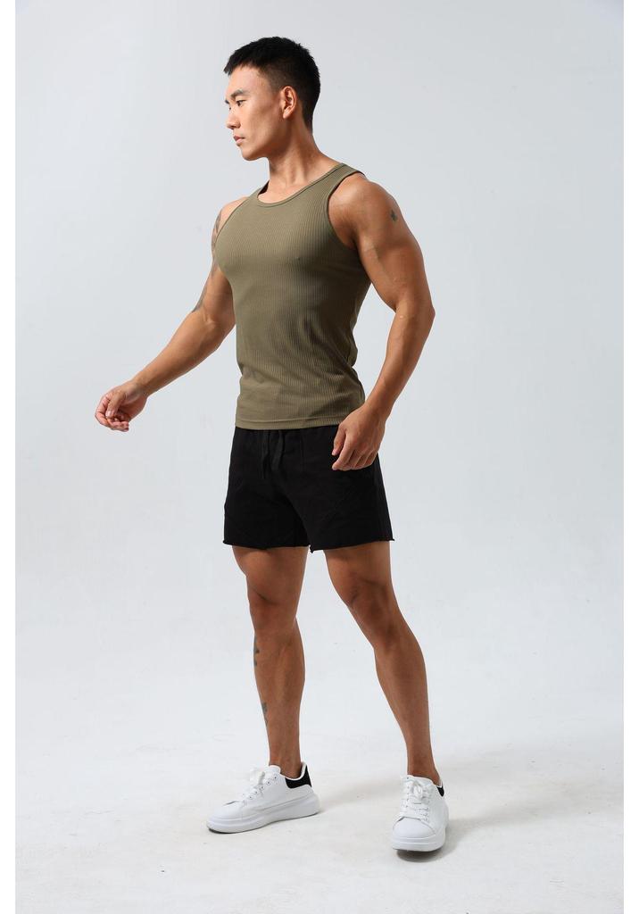 Men's Quick-Dry Tight Sports Tank Top for Fitness & Training
