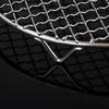 Barbecue Rack Multipurpose Round Stainless Steel Crossing Wire Steaming Cooling Barbecue Rack/Carbon Baking Net/Grill/Pan