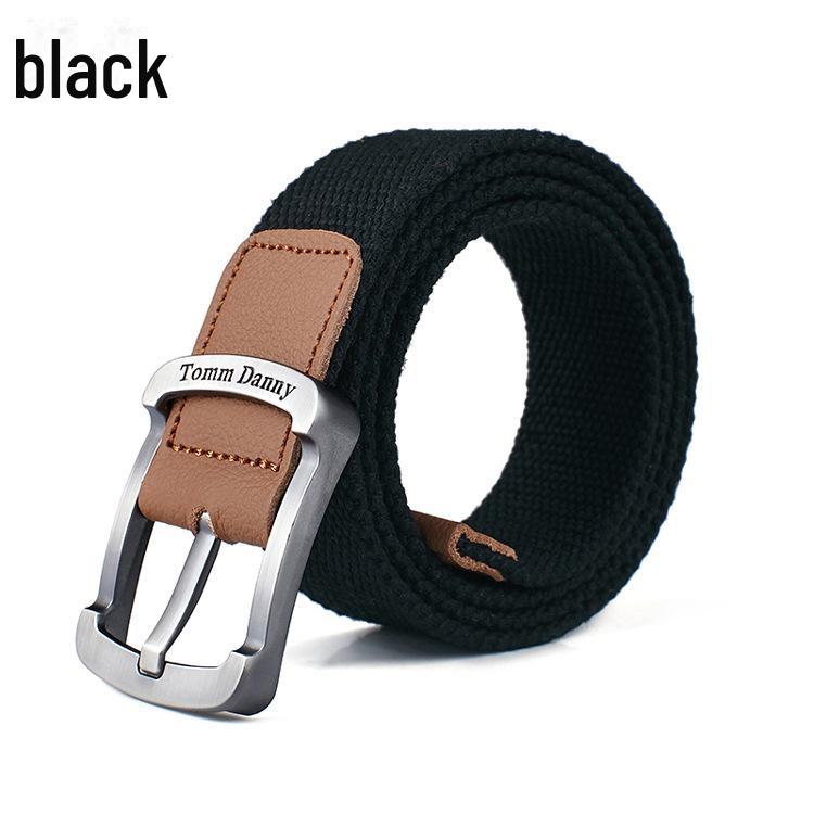Men's Casual Outdoor Canvas Pin Buckle Belt
