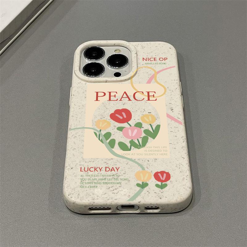 Mobile Phone Cases for iPhone 11 13 XR 15 Pro Max 12 14 Pro Max Case iPhone 16 7 Plus 8 Plus XS Max Degradable and Environmentally Friendly