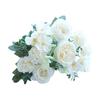 Simulated Flowers Bouquet Bright Colors High Simulation No Withering Fading Fake Flower Home Office Decor