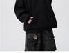 Unisex Trendy Button Design Hooded Sweatshirt - Versatile Loose Fit