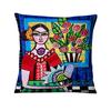 Heimkissen Dekoration Mexikanisches Mädchen Malerei Kissen Dekokissen Heimdekoration Almofadas Decorativas Para Sofa Wurfkissen