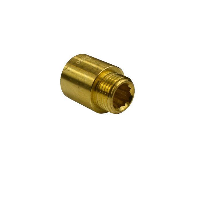 Rallonge de Robinet Laiton 1/2 Pouce, Raccord Fileté
