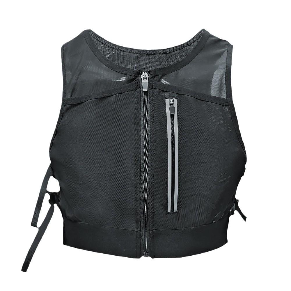 Running Vest Bag Reflective Chest Pack for Hiking  Riding Cycling Chest Pack Waist Bag Jogging Night Walking Sports