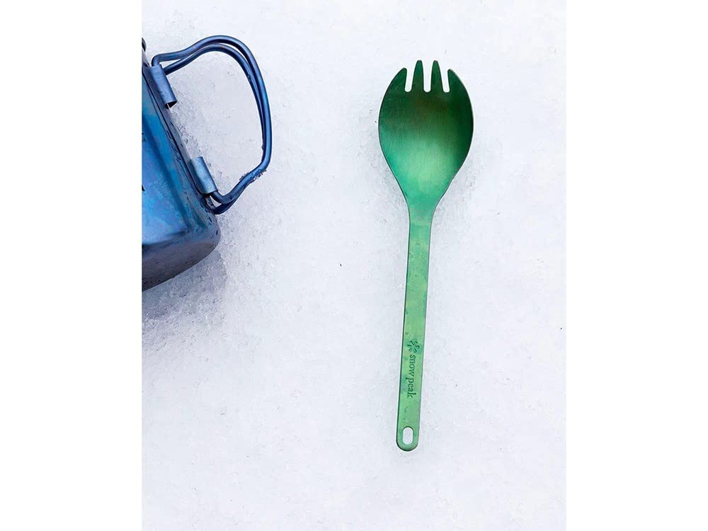 Snow Peak Titanium Spork, Purple, SCT-004PR