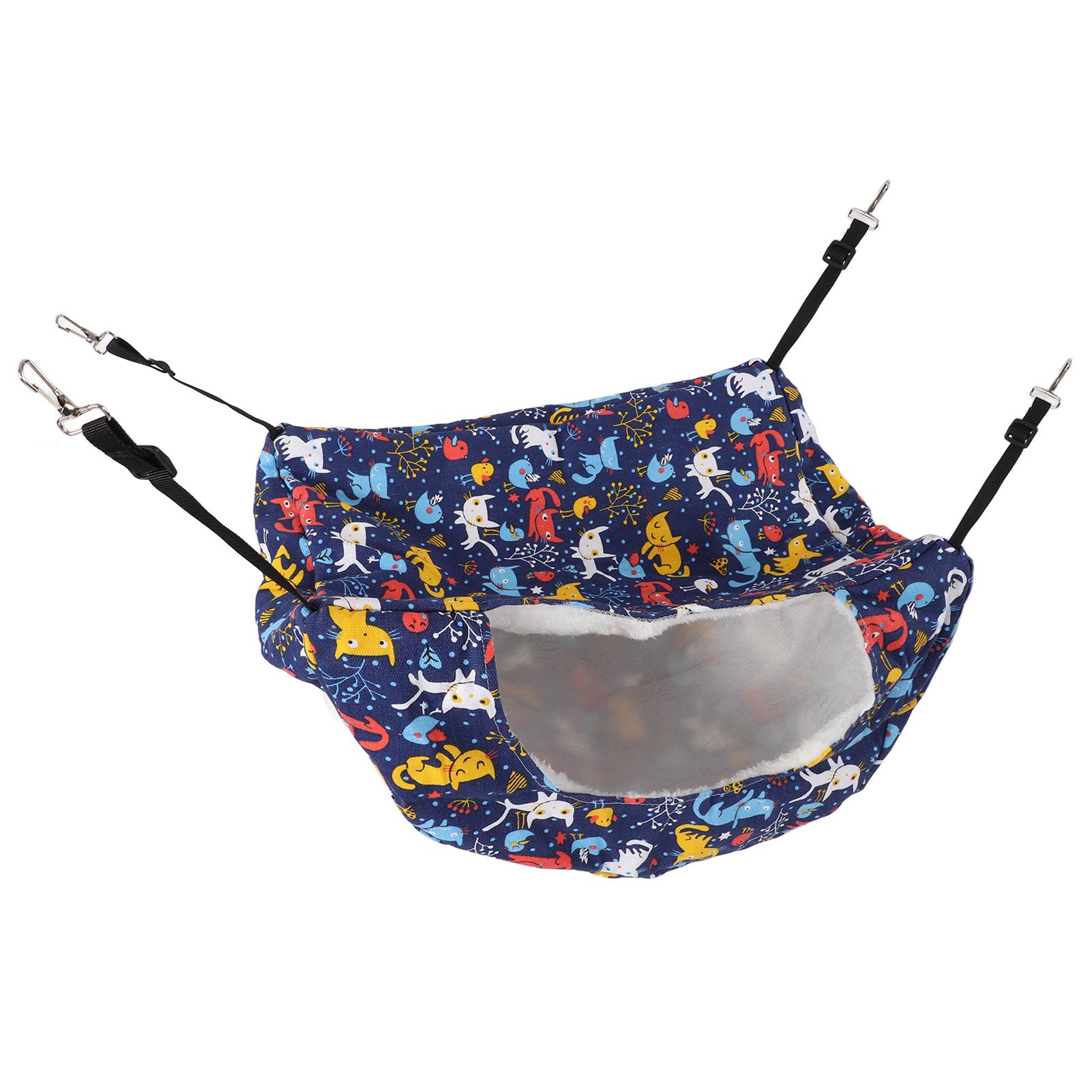 

Кошка Гамак Теплый Плюшевый Питомец Двойная Сторона Подвесная Клетка Гамак для Кошки Кошечка Игра Спящая