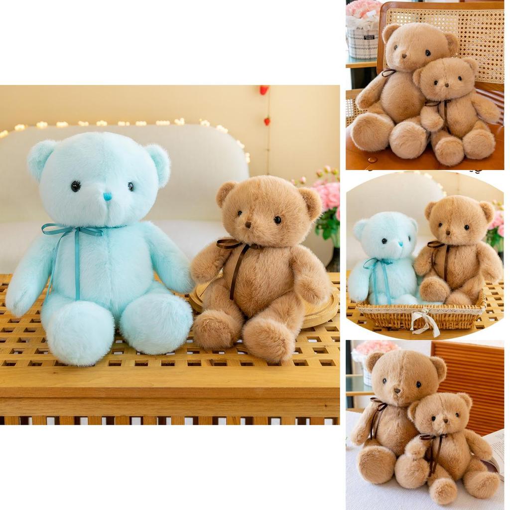 Adorable Xiaomi Teddy Bear Plush Pillow For Girls Cozy Sleeping Companion Gift