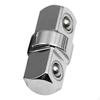Universal 3/8 Sleeve Joint Adapter, Reducer Adapter Double Head Tools Converter Durable Steel