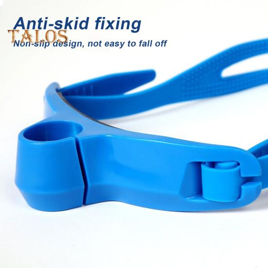 Snorkel Training Tube for Lap Swimming Diving Snorkel Breathing Tube with Headband Liquid Silicone Mouthpiece Snorkel Tube for Adult Kids