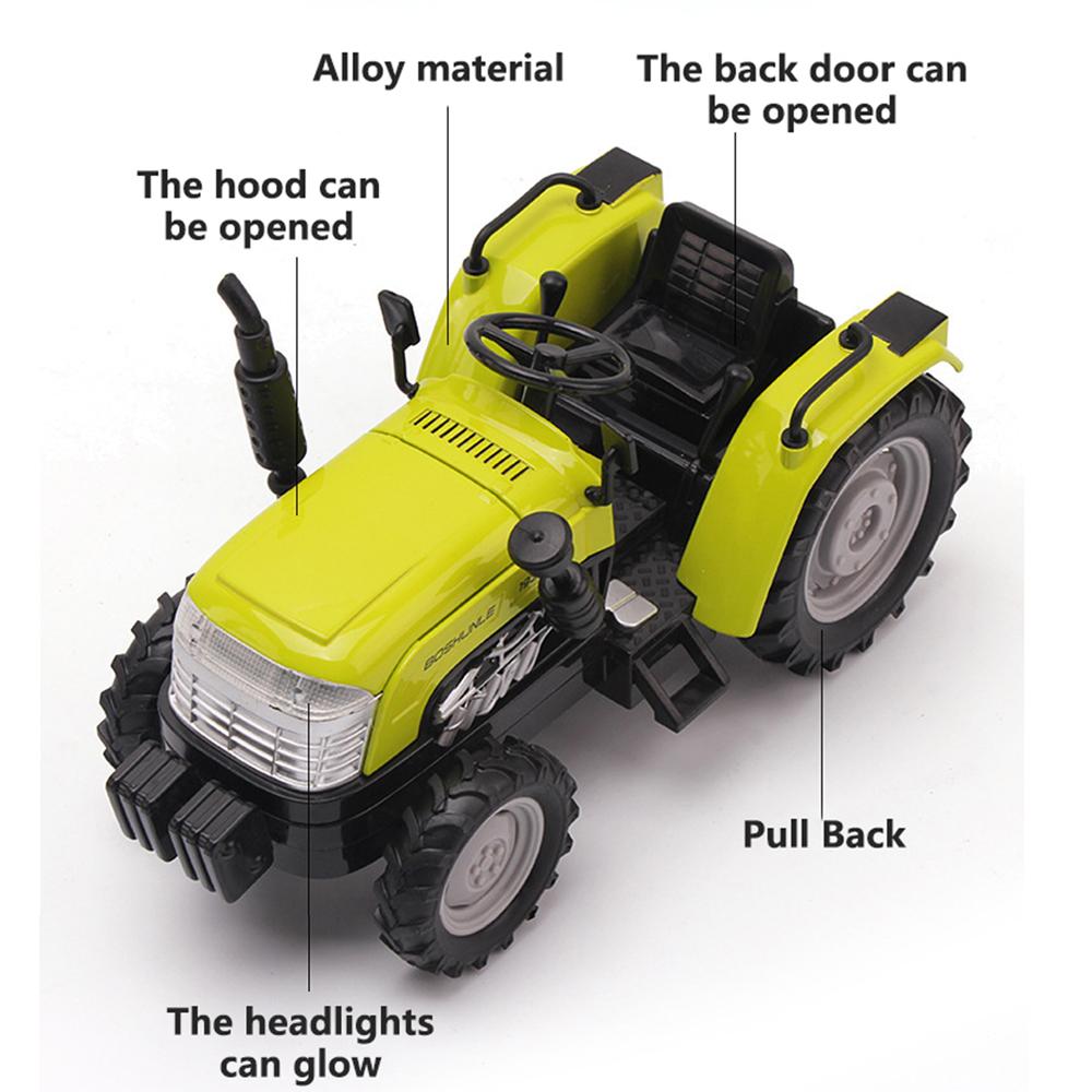 1/32 сверхвысокая модель трактора из сплава — фото 4