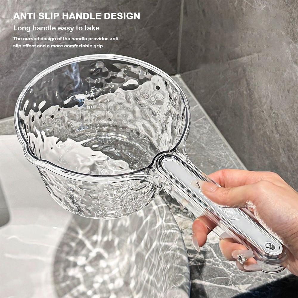PET Water Scoop Thickened Bathing Spoon Durable Dipper Water Ladle  Kitchen Gadgets