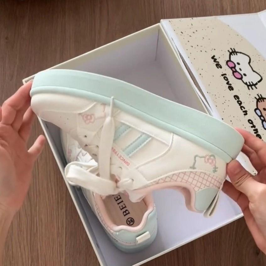 Soft-soled women's little white shoes increase in height 2025 new women's shoes thick-soled non-slip niche girls' student board shoes versatile models