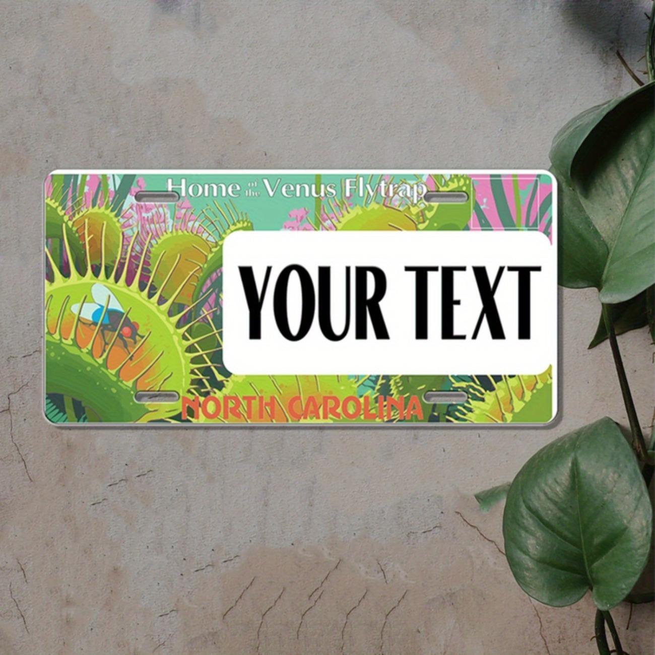 

Custom Metal Sign Personalized Home Decor Aluminum Plaque Wall Art Gift білий