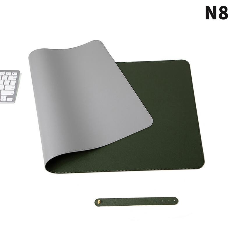 Nail Art Table Mat Soft Foldable Manicure Hand Rest Pad Waterproof Scratch Easy-Clean Office Desk Mat Portable PU Leather Pads