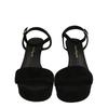 Salvatore Ferragamo Trento 2 Suede Platform Sandals Black