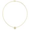Dior Rose Des Vents 18K Gold Diamond Mother Of Pearl Necklace Women Necklace White JRDV95005_0000