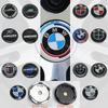 60mm-4pcs Car modification BMW hub cover tire center decoration 60mm front diameter size silver base/black base optional.