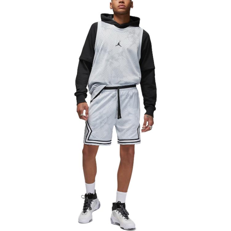 Jordan Sport Casual Shorts Men's White Moderate DZ0561-043