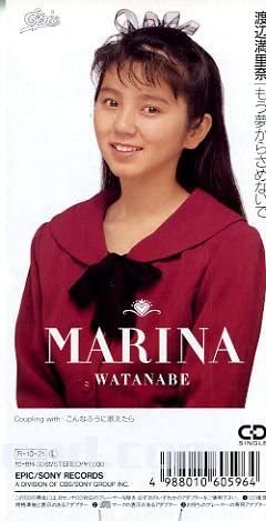 

CD MARINA WATANABE - Mou yume kara samenai de 108H3061 Japan Japanese Pop/Rock Used