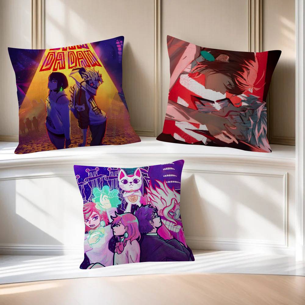 Romantic Anime DDANDADANS Pillow Cover Design Cushion Cover Decor Holiday Decorati