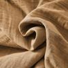 Duvet Cover 200x200 Cm In Camel Cotton Gauze