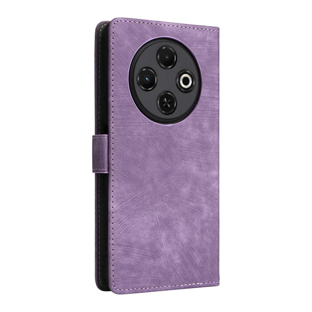 Für TECNO Spark 30C 4G kL5n Brieftasche Hülle RFID-Blockierung PU-Leder Abdeckung Ständer Ansicht