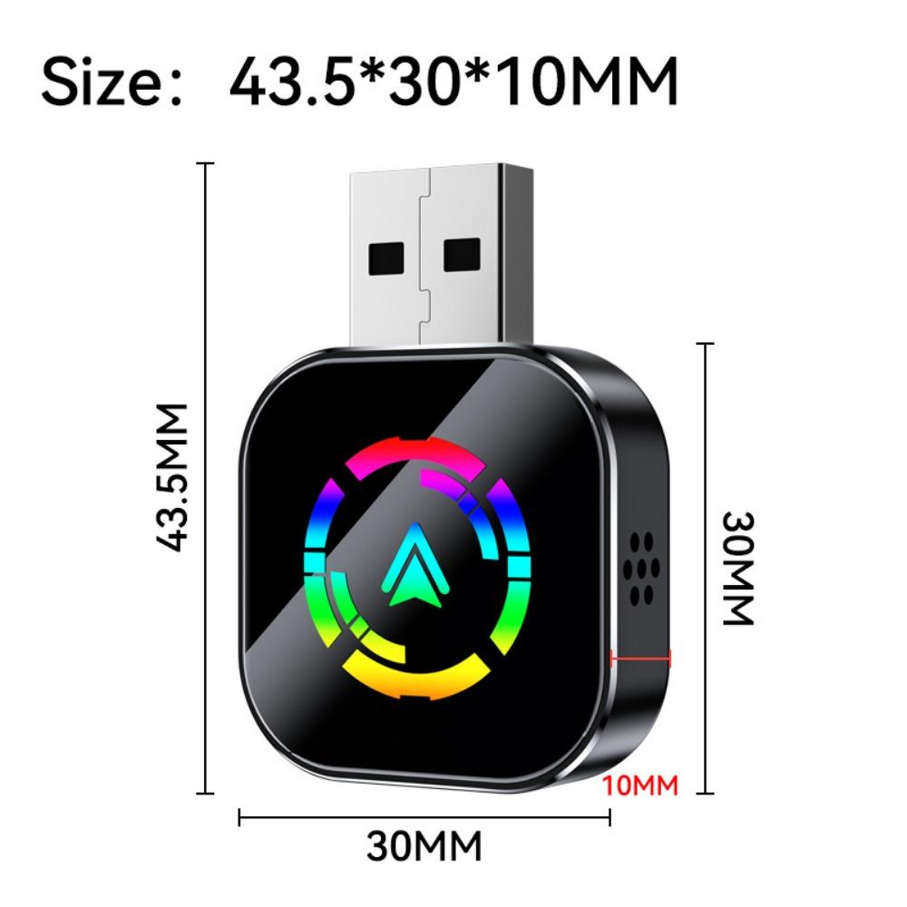 CarPlay Box 2 in 1 Wireless Android Auto Adapter Smart Carplay Module for Seamless Car Connectivity