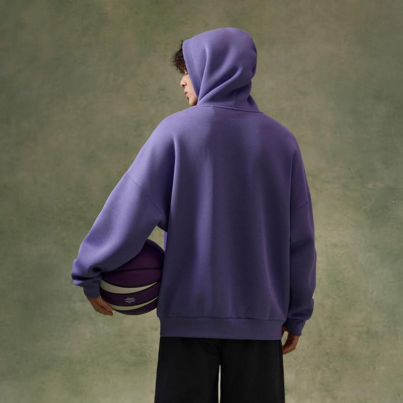 Anta Irving Collection Sweatshirt Unisex Purple 172611706S-4