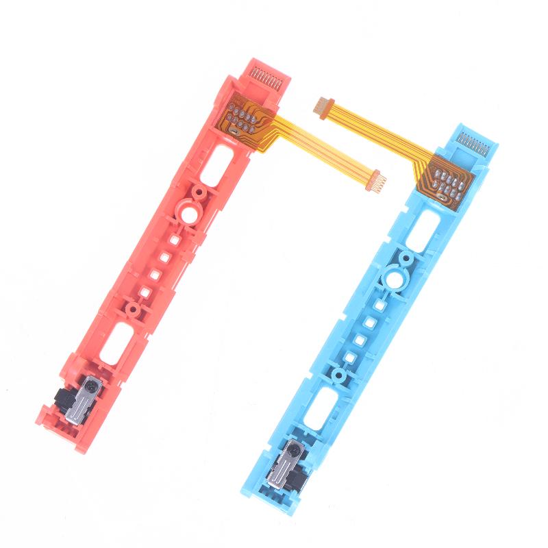2Pcs/set Metal Replacement Console Rail Assembly Track For Ninten-do Switch NS Joycon L R LR Left Right Sliders Railway