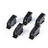 5PCS Safety Switch Cover Car Truck Automotive Toggle Rocker Switch Guard Plastic Shell Metal Spring Safety Switch Cover 12mm Mounting Dimensions