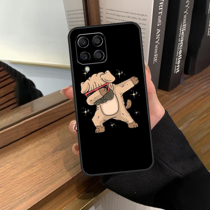 

Cute Pug Dog Case For Samsung Galaxy M56 M06 M16 M36 M52 M32 M12 M54 M34 M14 M35 M55 M15 M11 M31 M13 M53 Samsung M34 5G