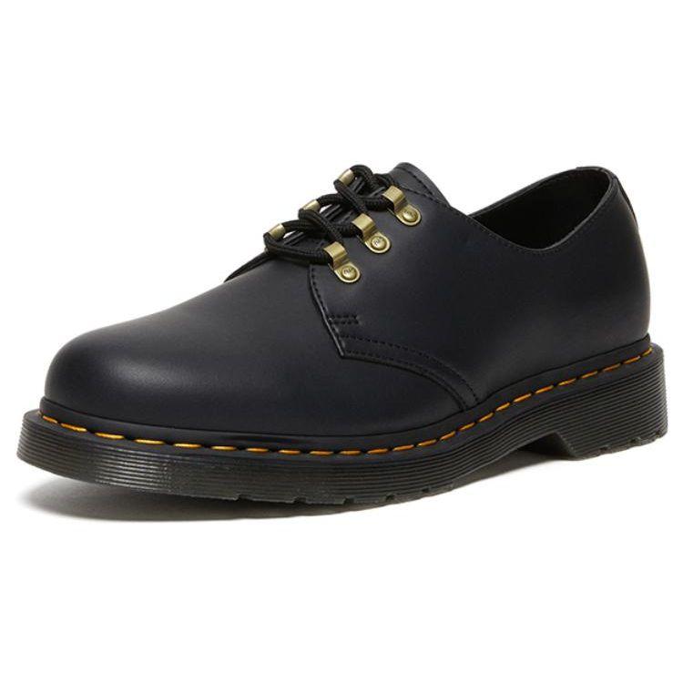Dr. Martens 1461 PU Fashion British Style Low-Top Casual Shoes Unisex Casual Shoes Black 27643001