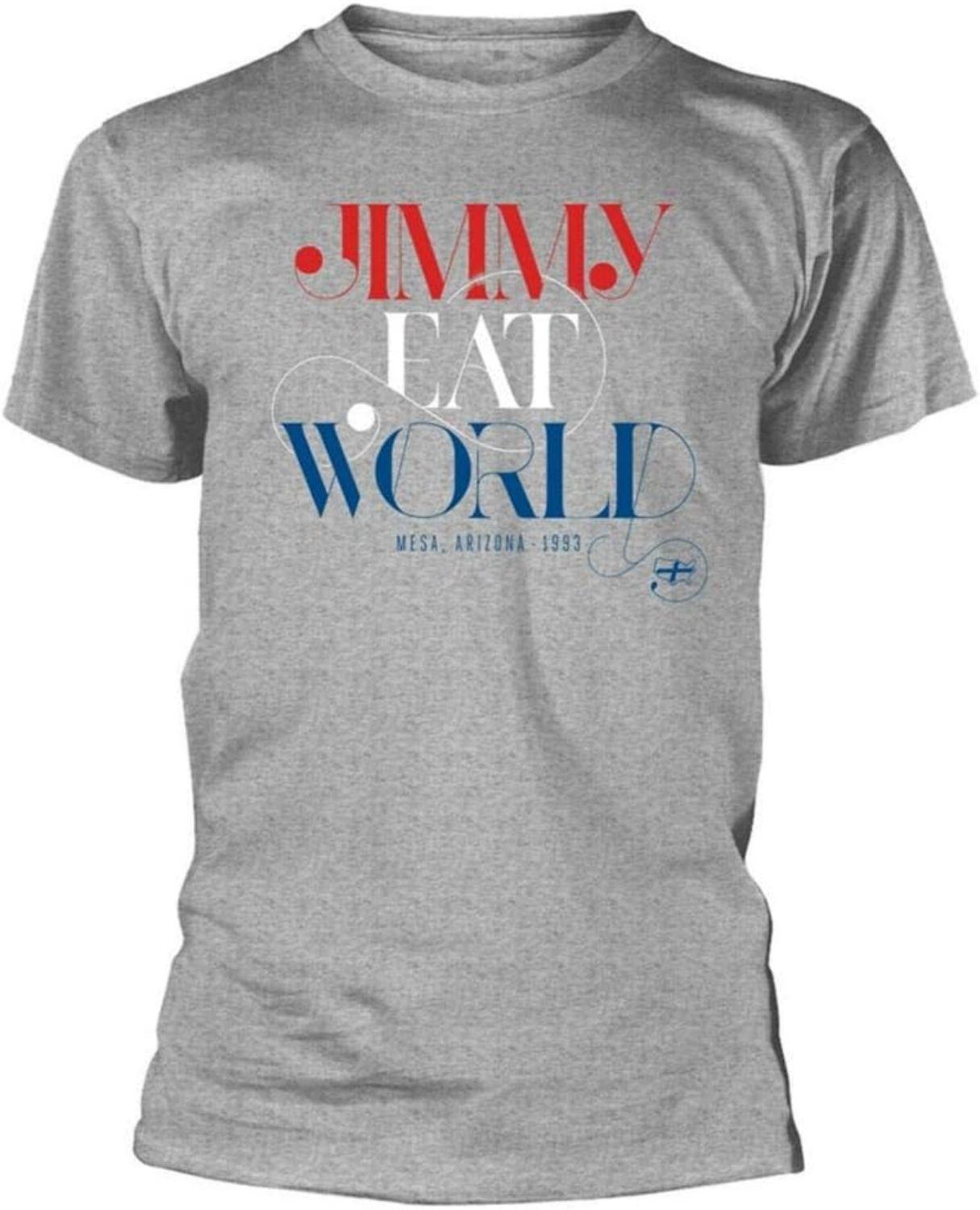 Jimmy Eat World Swoop T-Shirt S серый