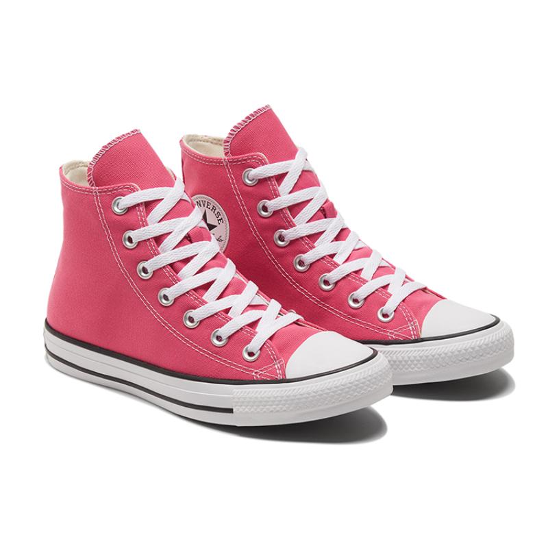 Converse Chuck Taylor All Star Comfortable and Versatile High-Top Canvas Unisex Pink