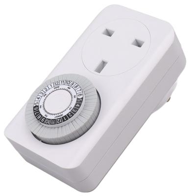 3200W Mechanical Timer 50Hz  Timed Power Off Indoor Basic Timer for Battery Car Cell Phone PAD