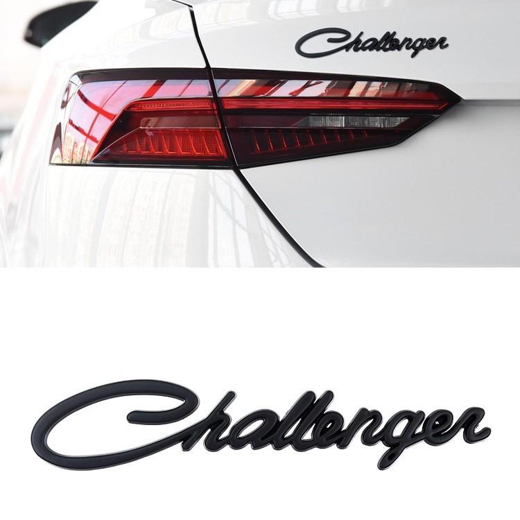 Emblema Auto Dodge Challenger K5/K3 Modifica Posteriore e Laterale Adesivo Lettere Inglesi