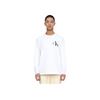 Calvin Klein Ss23 Solid Color Round Neck Long Sleeve T-Shirt Men Tops White 40HM826-540