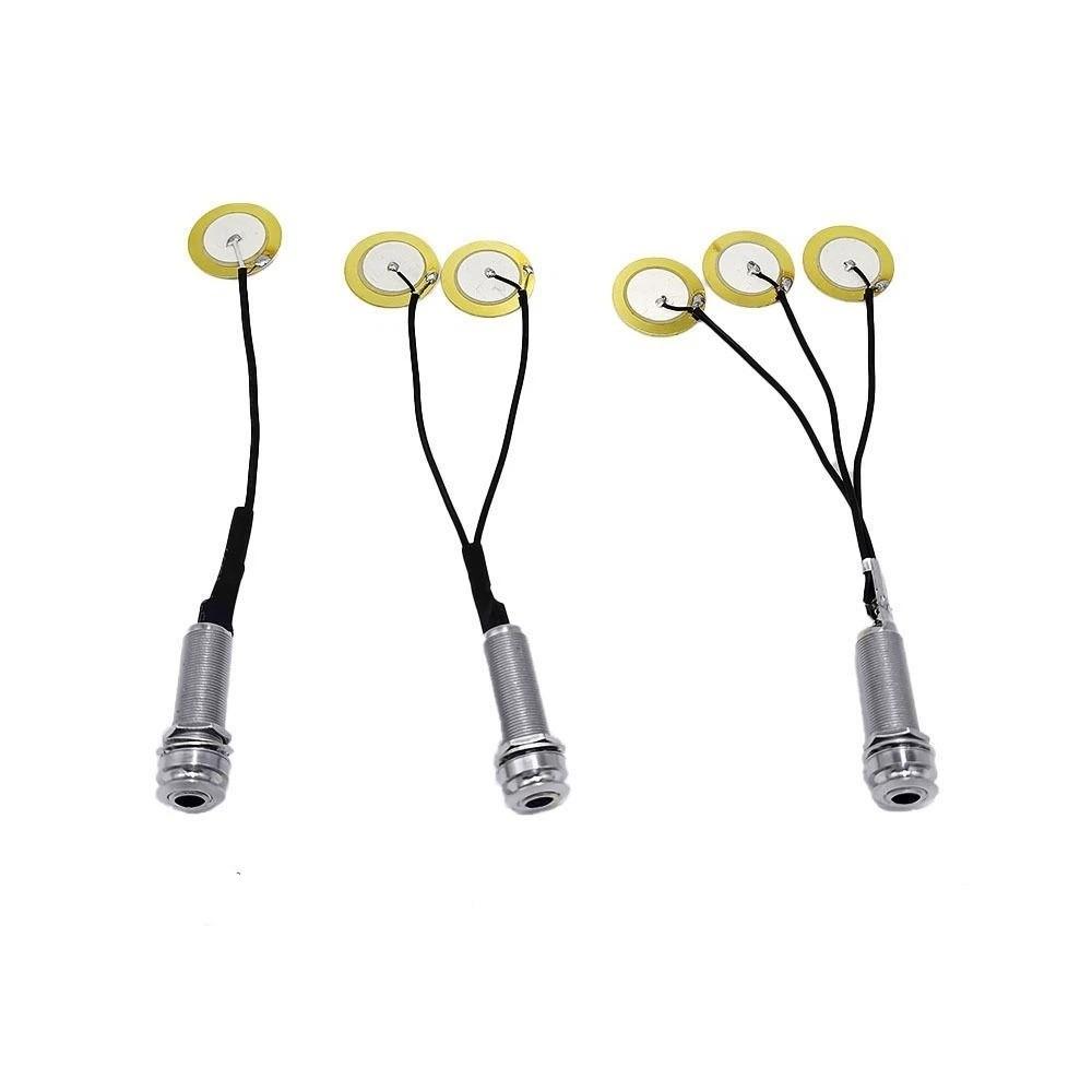 Kontakt-Tonabnehmer Piezo-Tonabnehmer Wandler-Tonabnehmer Kombi Gitarren-Vorverstärker Tonabnehmer Kalimba Daumenklavier