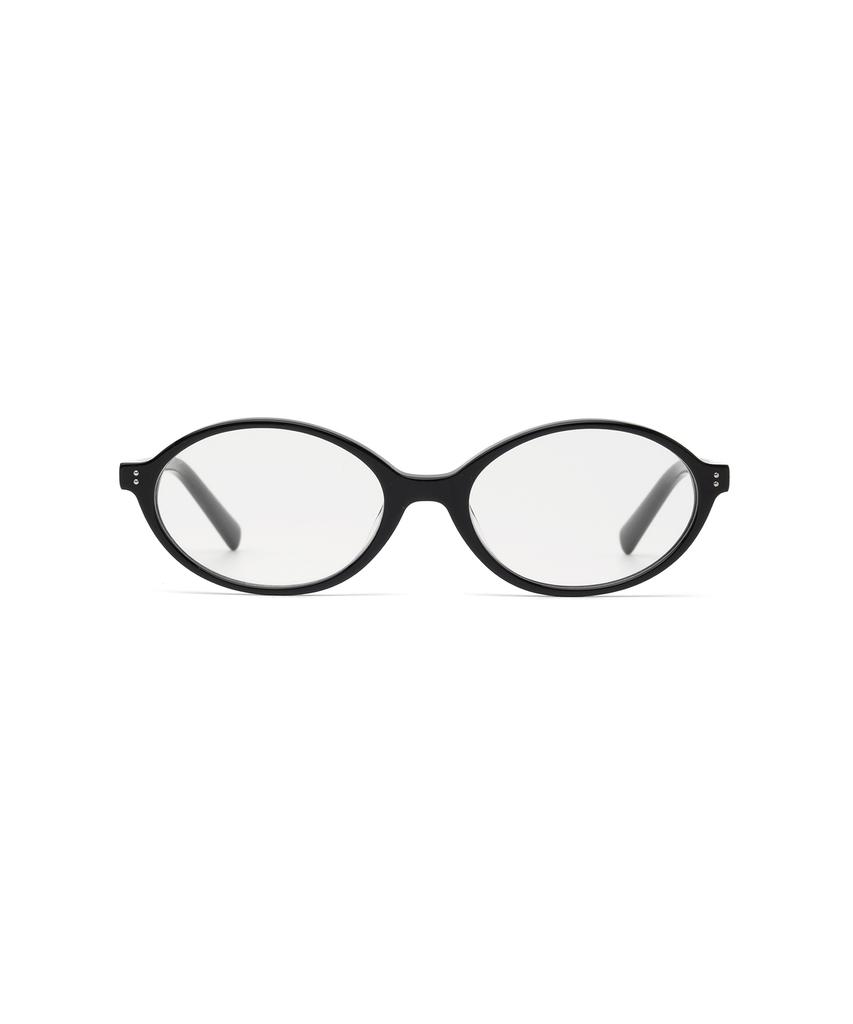 MILLO WOMEN Noob Oval Glasses [Black]