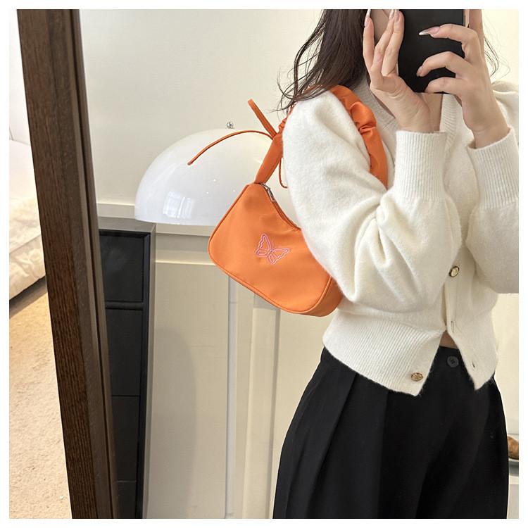 2023 New Simple Casual Handbag Street Fashion Oxford Cloth Shoulder Bag
