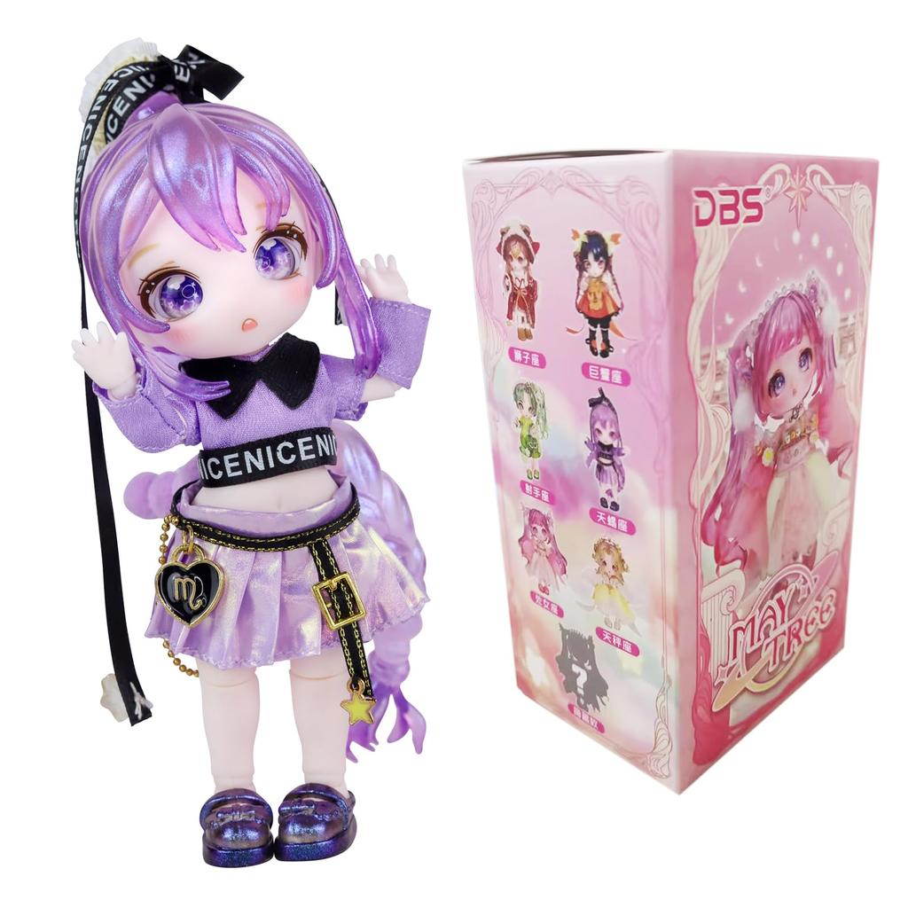 ICY Fortune Days 13cm bjd doll anime style doll perfect for DIY girl doll - set, gift, decoration, exercise, collection, 8+(Scorpio)