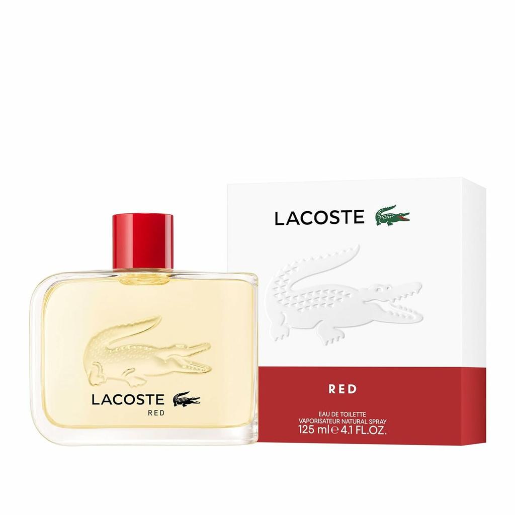 Lacoste, Red, Eau De Toilette, For Men, 125 ml