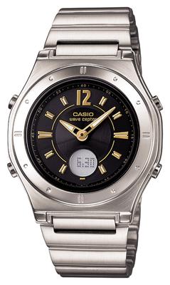 Casio Wave Ceptor Solar Watch Black Radio-Controlled LWA-M141D-1AJF Women's