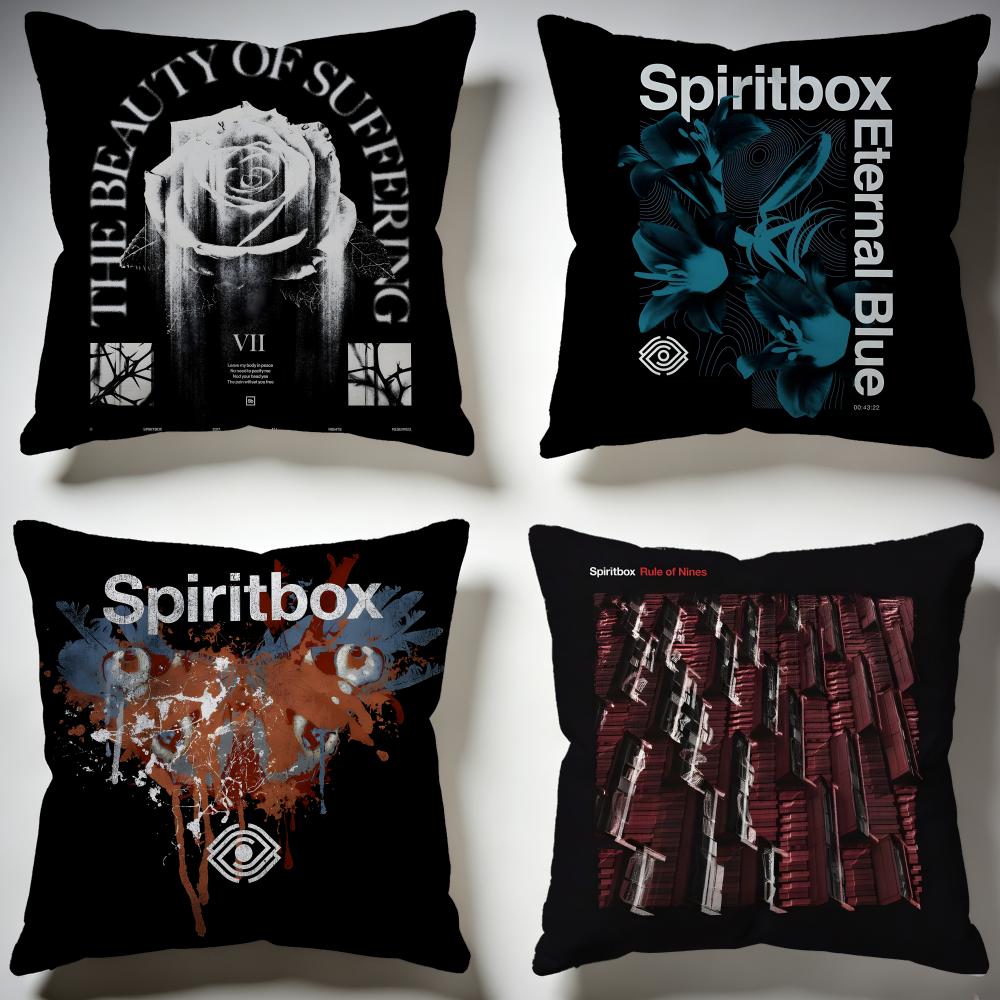 Trendy SSpiritboxed Cushion Cover Stylish Washable Pillow Cover Ideal for Couch Bedroom Car Decoration