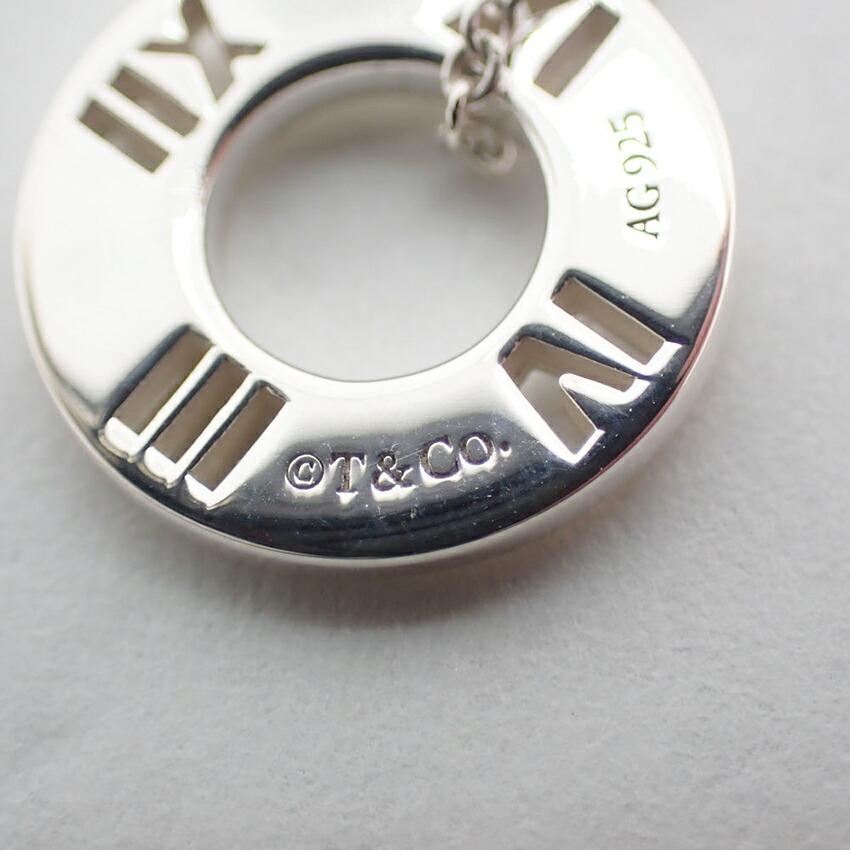 [Used] TIFFANY/Tiffany 925 Open Atlas Pendant/Necklace/j9-9
